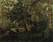 Eugene Delacroix George Sand-s Garden at Nohant Sweden oil painting artist